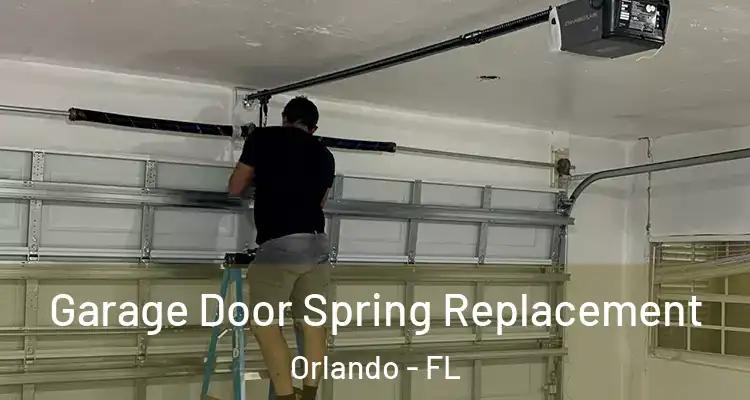 Garage Door Spring Replacement Orlando - FL