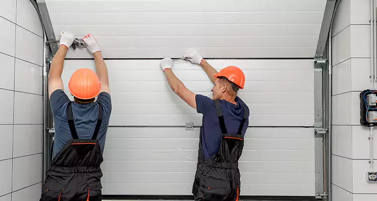 Garage Door Bottom Panel Repair in Orlando, FL
