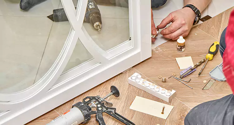 Interior Patio Door Casing Repair in Orlando, FL