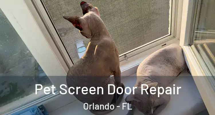 Pet Screen Door Repair Orlando - FL
